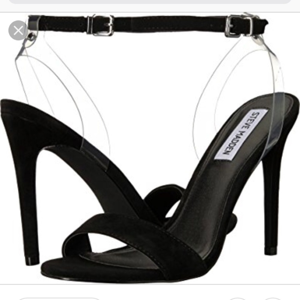 Steve Madden black lucid sandal